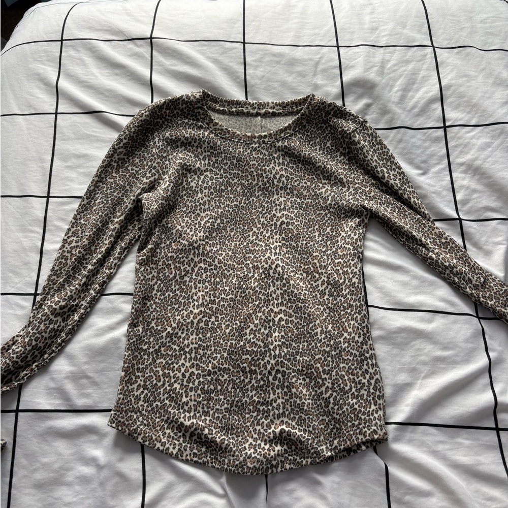 American Eagle Outfitters Animal Print Top